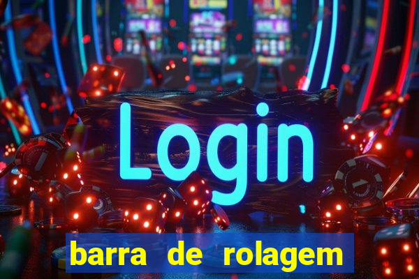 barra de rolagem descendo sozinha win10